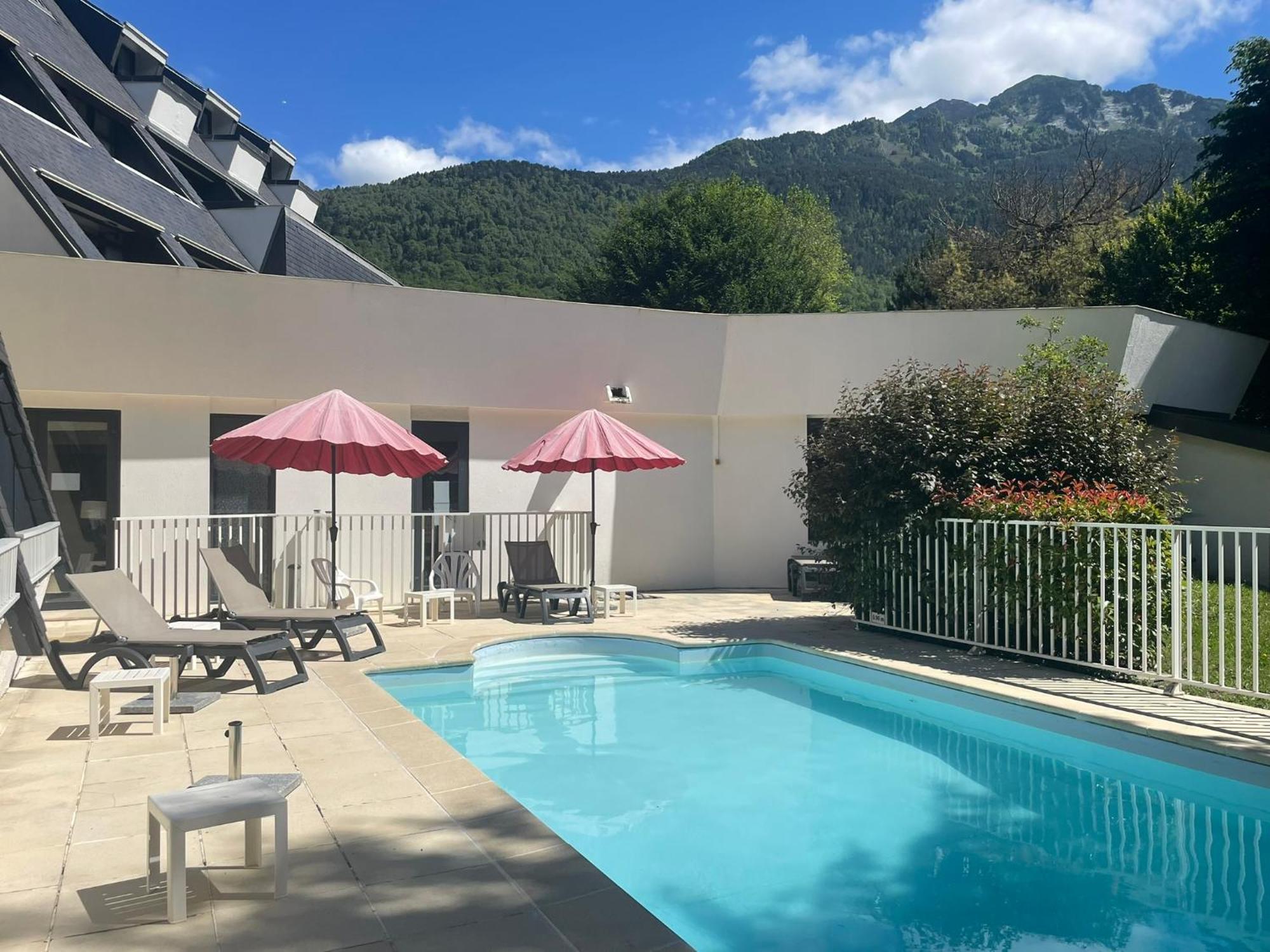 Apartment T2 Classe 3 Etoiles Coeur De Village Et Piscine Ext Saint-Lary-Soulan